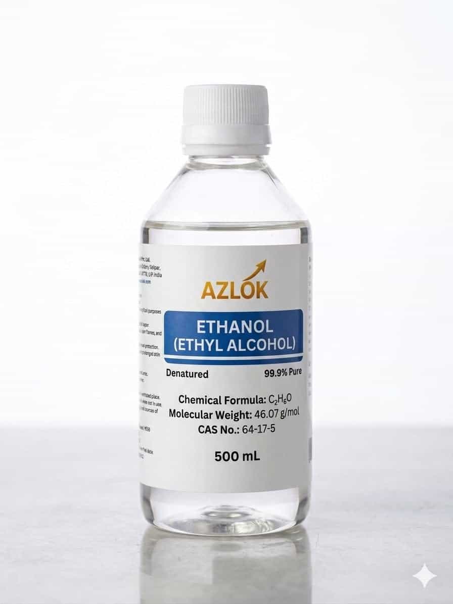 Ethanol 99.9% (Denatured) 500 mL,Analytical Grade, Laboratory Grade., generic