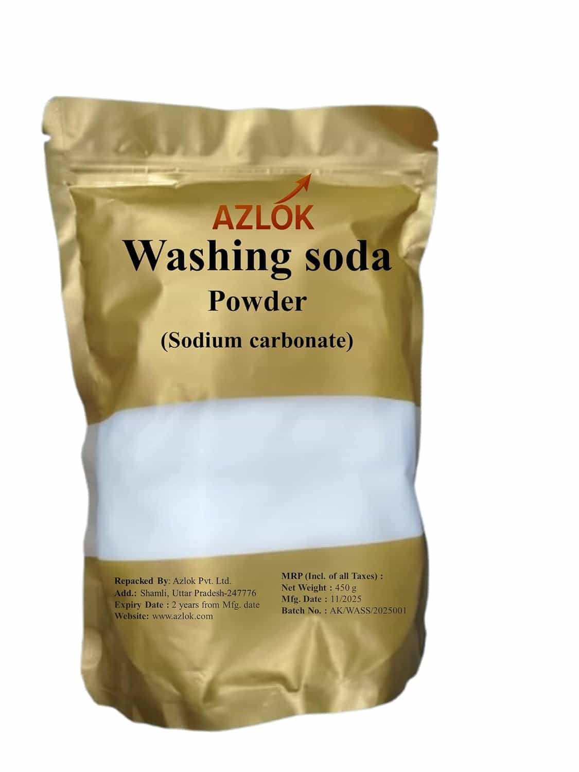 Washing Soda Powder 250 GM (Super Trial Pack) 100% Pure Laundry Booster Sodium Carbonate